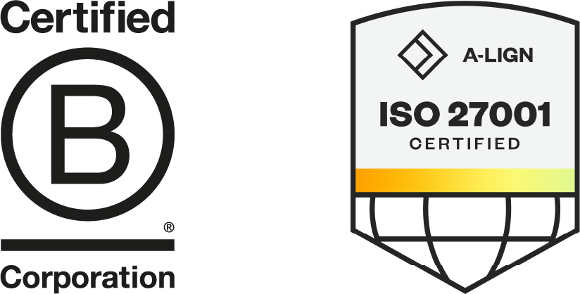B Corp & ISO Logos